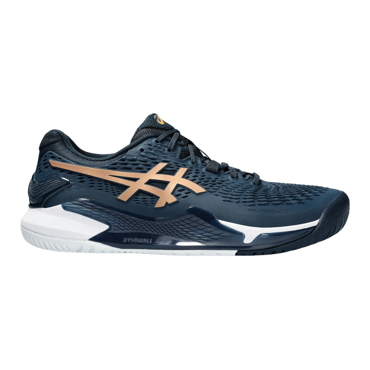ASICS Gel Resolution 9 Clay French Blue Gold Shoes