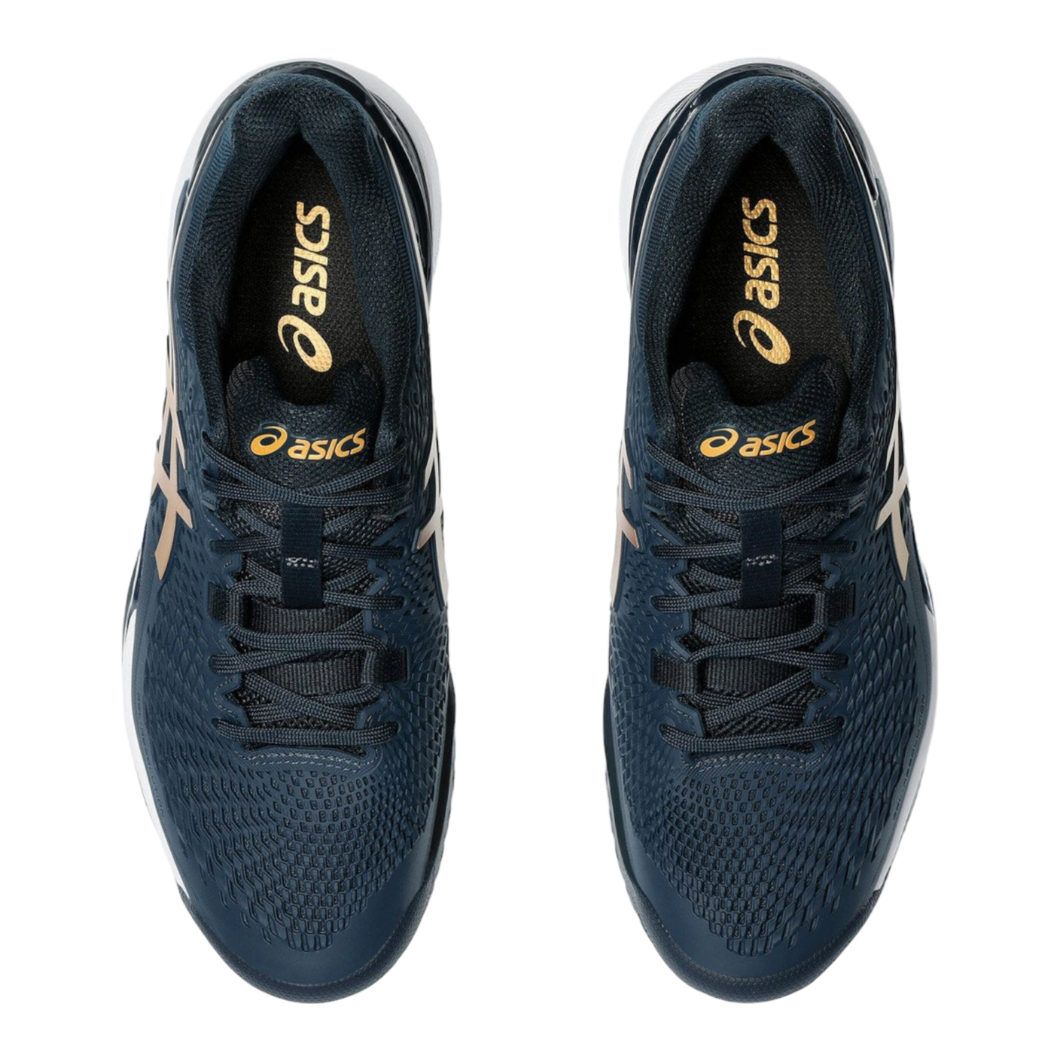 ASICS Gel Resolution 9 Clay French Blue Gold Shoes