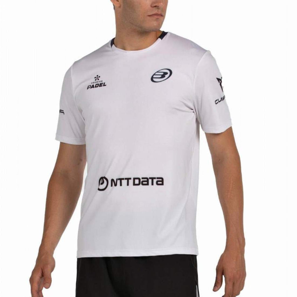 Bullpadel Lili White T-Shirt - Juan Tello Premier Padel
