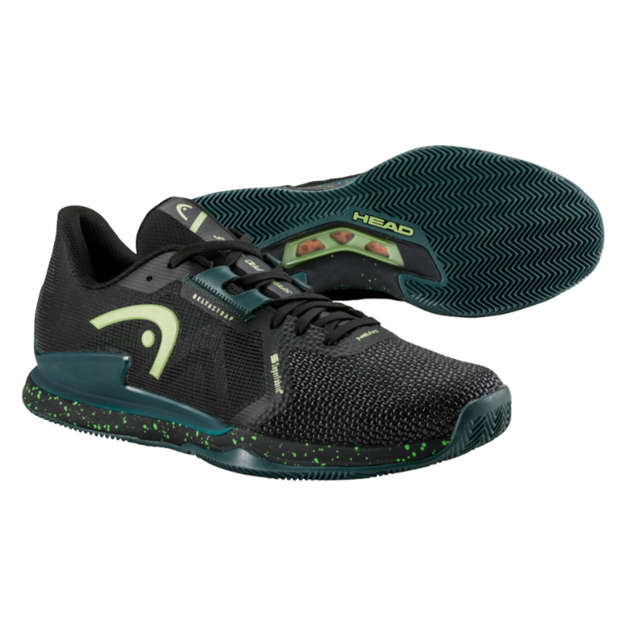 HEAD Sprint Pro 3.5 SF Black/Forest Green